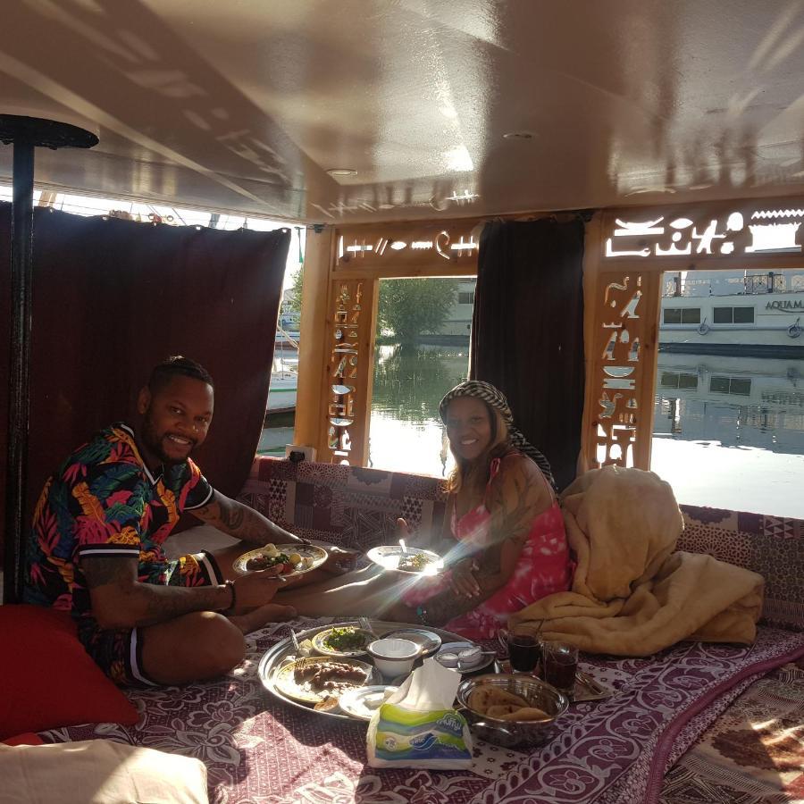 Nile Sunrise Felucca Boat Private Rental Luxor Bagian luar foto