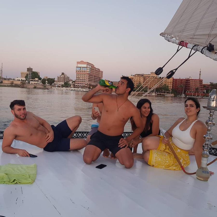 Nile Sunrise Felucca Boat Private Rental Luxor Bagian luar foto